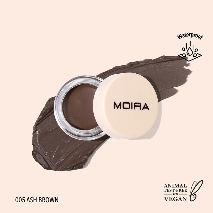 Moira Beauty - Define & Sculpt Brow Pomade Ash Brown