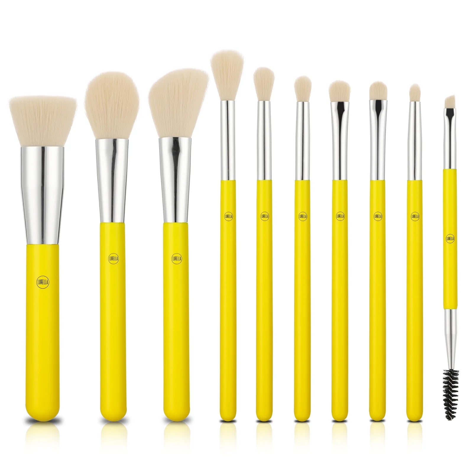 Lurella Cosmetics - Uranium 10pc Neon Brush Brush Set