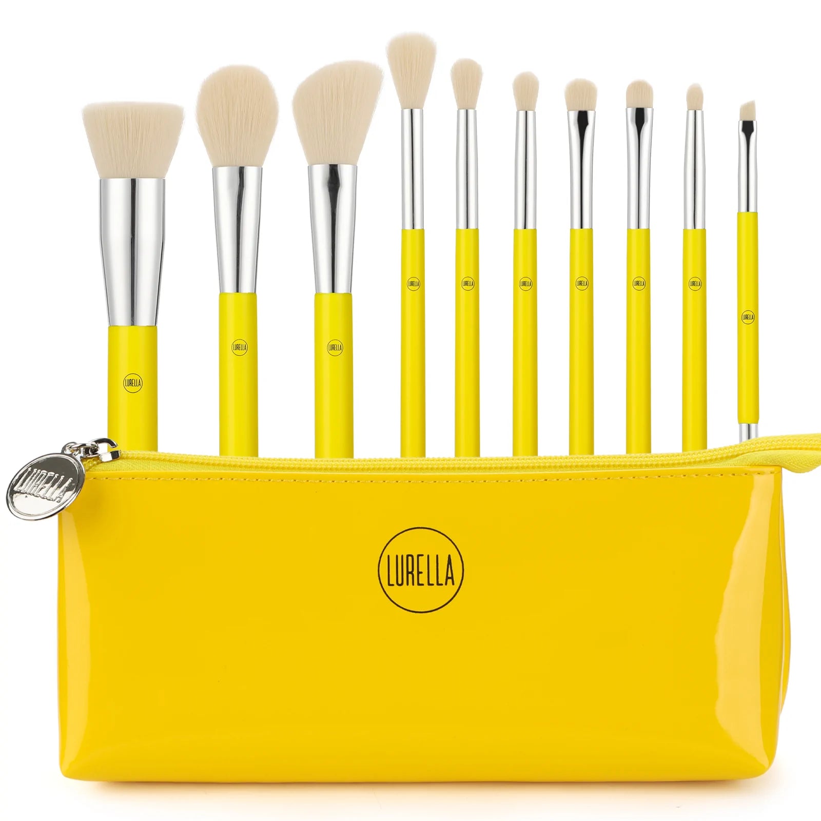 Lurella Cosmetics - Uranium 10pc Neon Brush Brush Set
