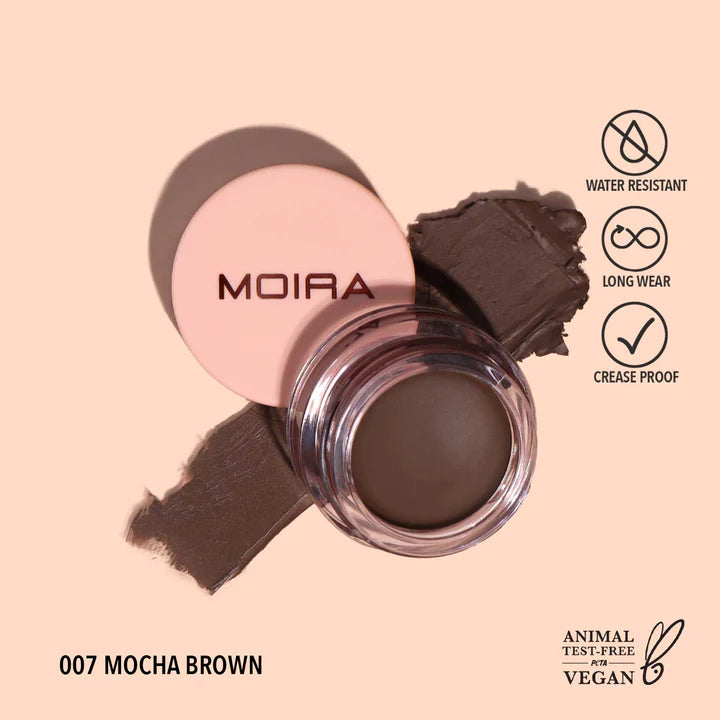 Moira Beauty - Lasting Priming Cream Shadow Mocha Brown