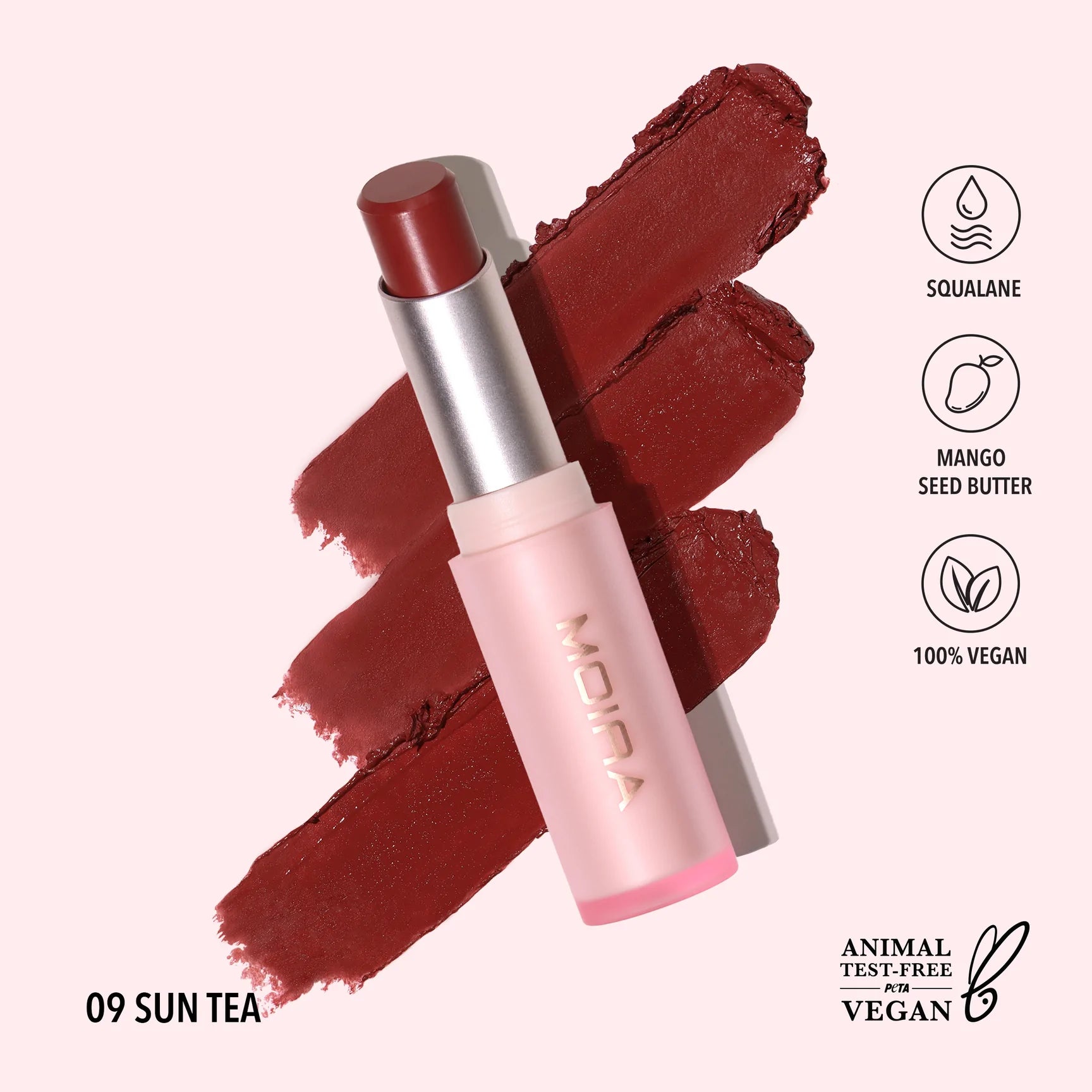 Moira Beauty - Signature Lipstick Sun Tea