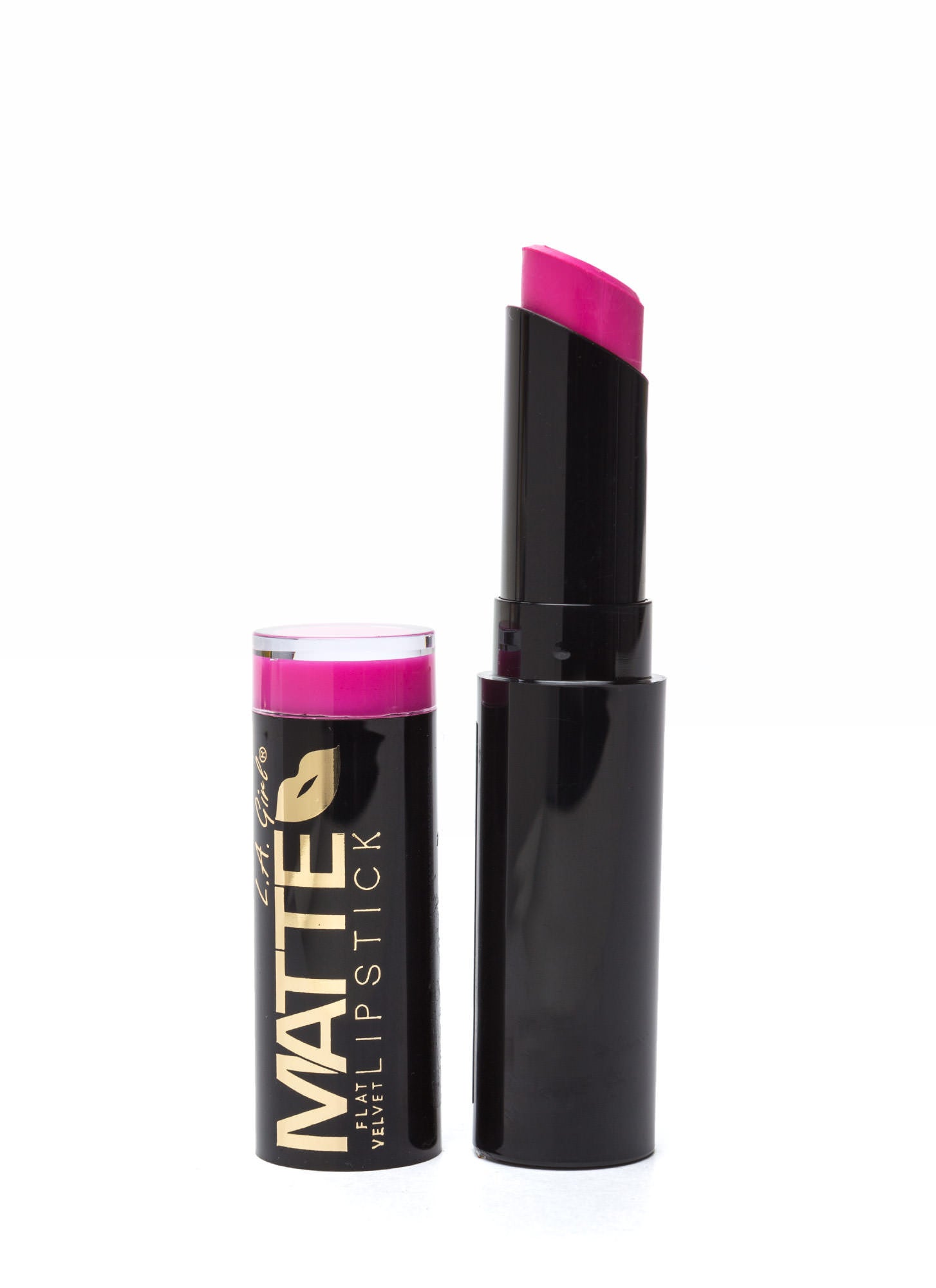 L.A. Girl Flat Matte Velvet Lipstick 'Electric'