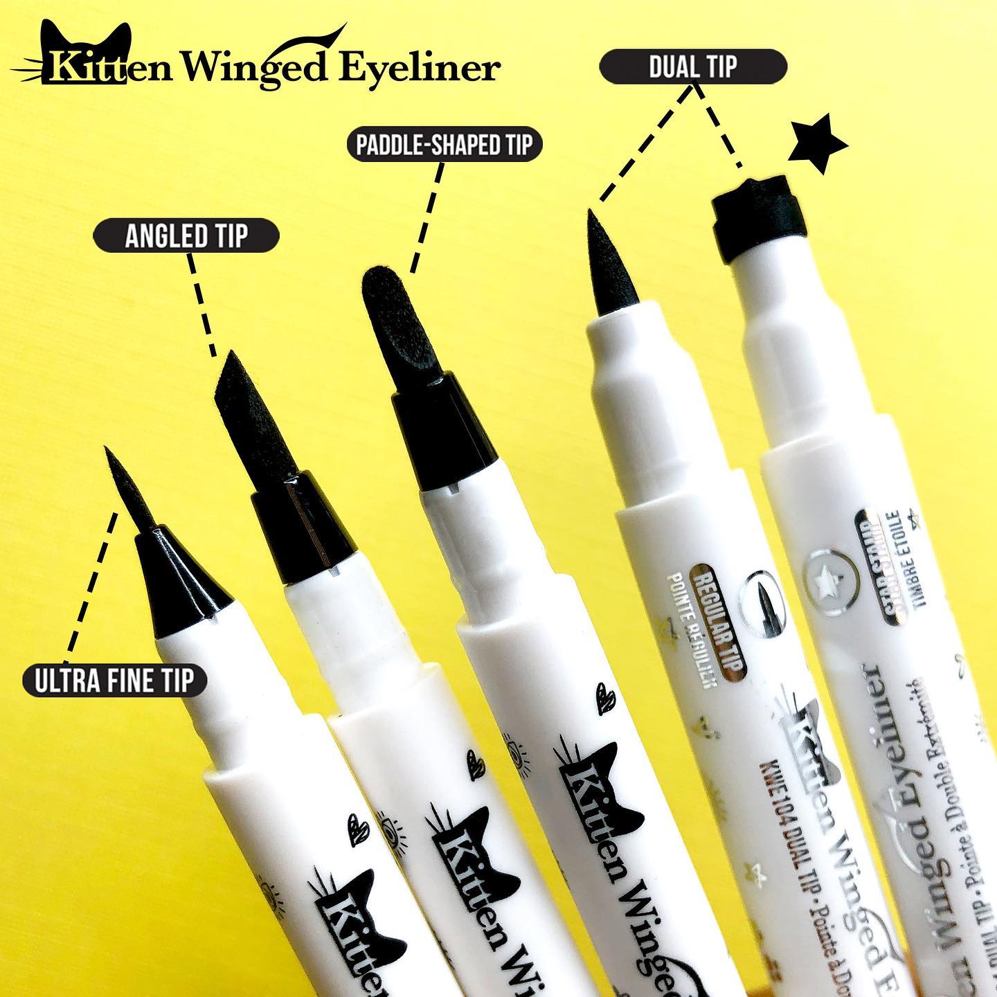 J.Cat Beauty - Kitten Winged Eyeliner Ultra Fine Tip