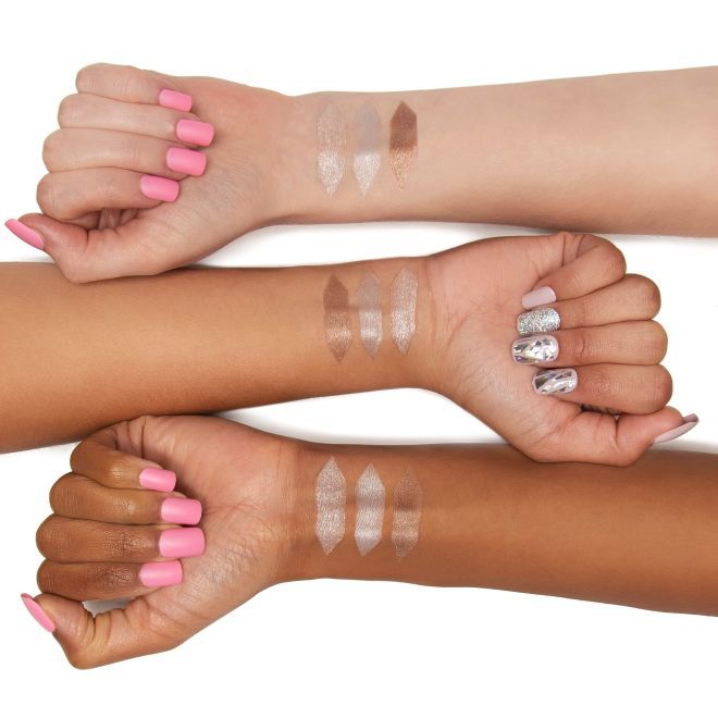 Wet n Wild - Crystal Cavern Mega Glo Eyeshadow Trio Palette - Clear Quartz