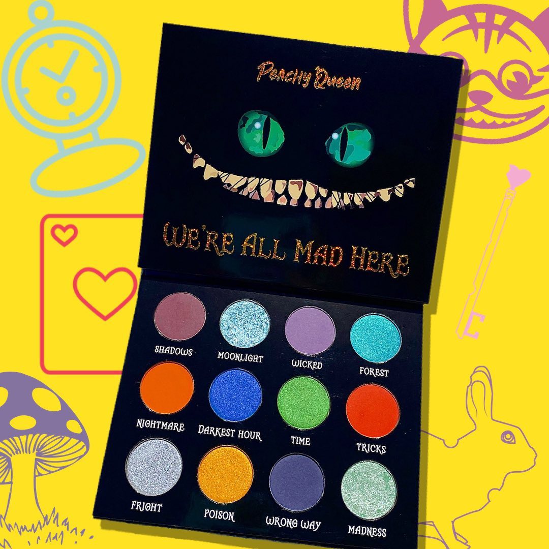 Peachy Queen - We're All Mad Here Palette
