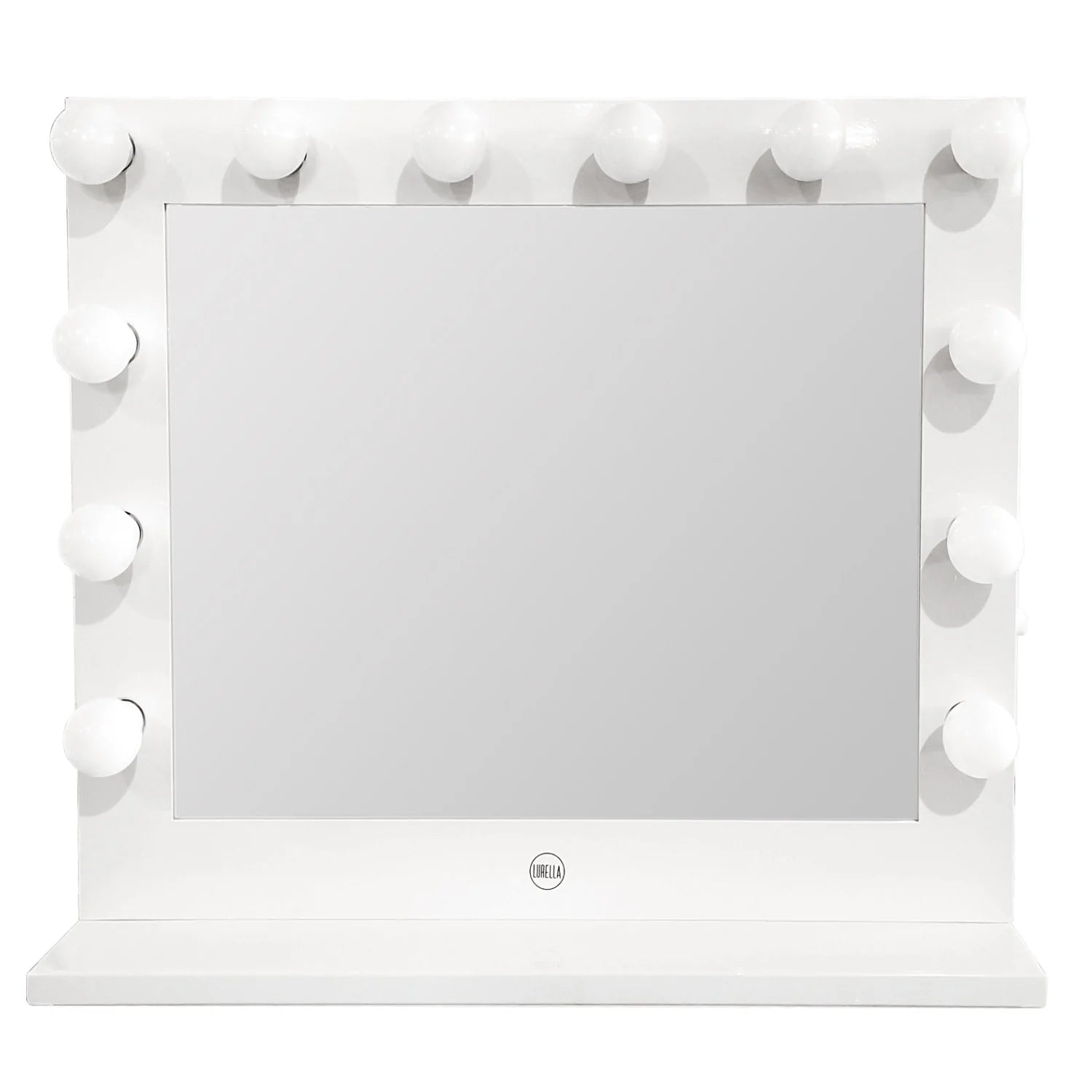 Lurella Cosmetics - 12 Bulb Glam Mirror White