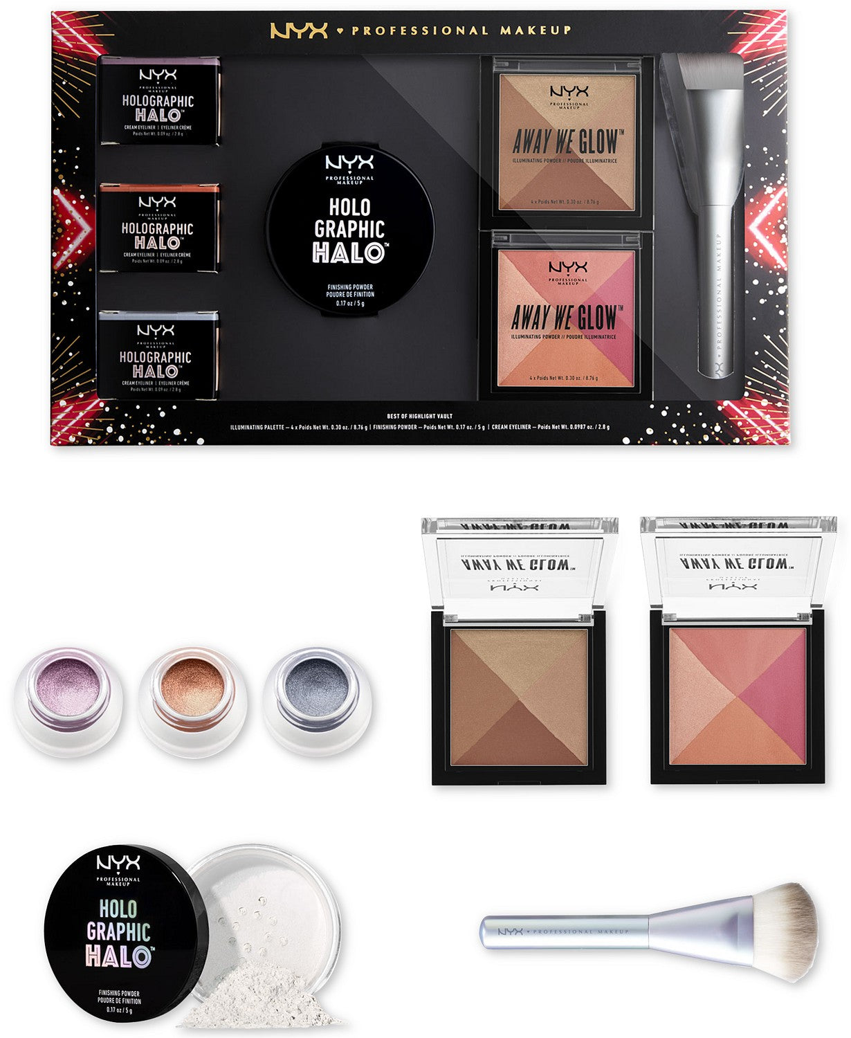 NYX - Love Lust Disco Best of Highlight Vault Set