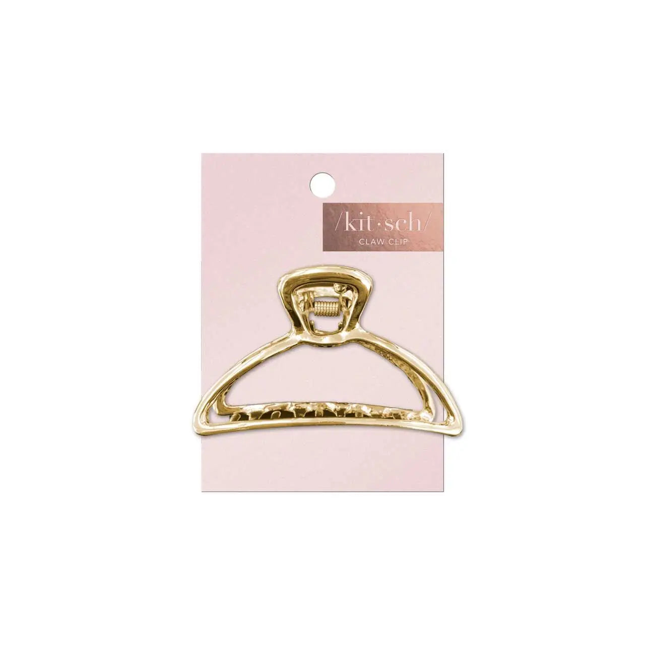 Kitsch - Open Shape Claw Clip - Gold