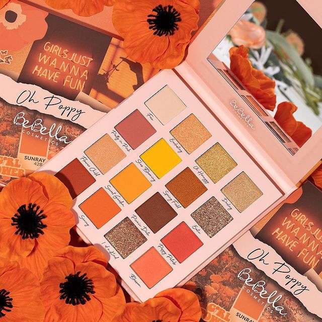 BeBella Cosmetics - Oh Poppy Palette