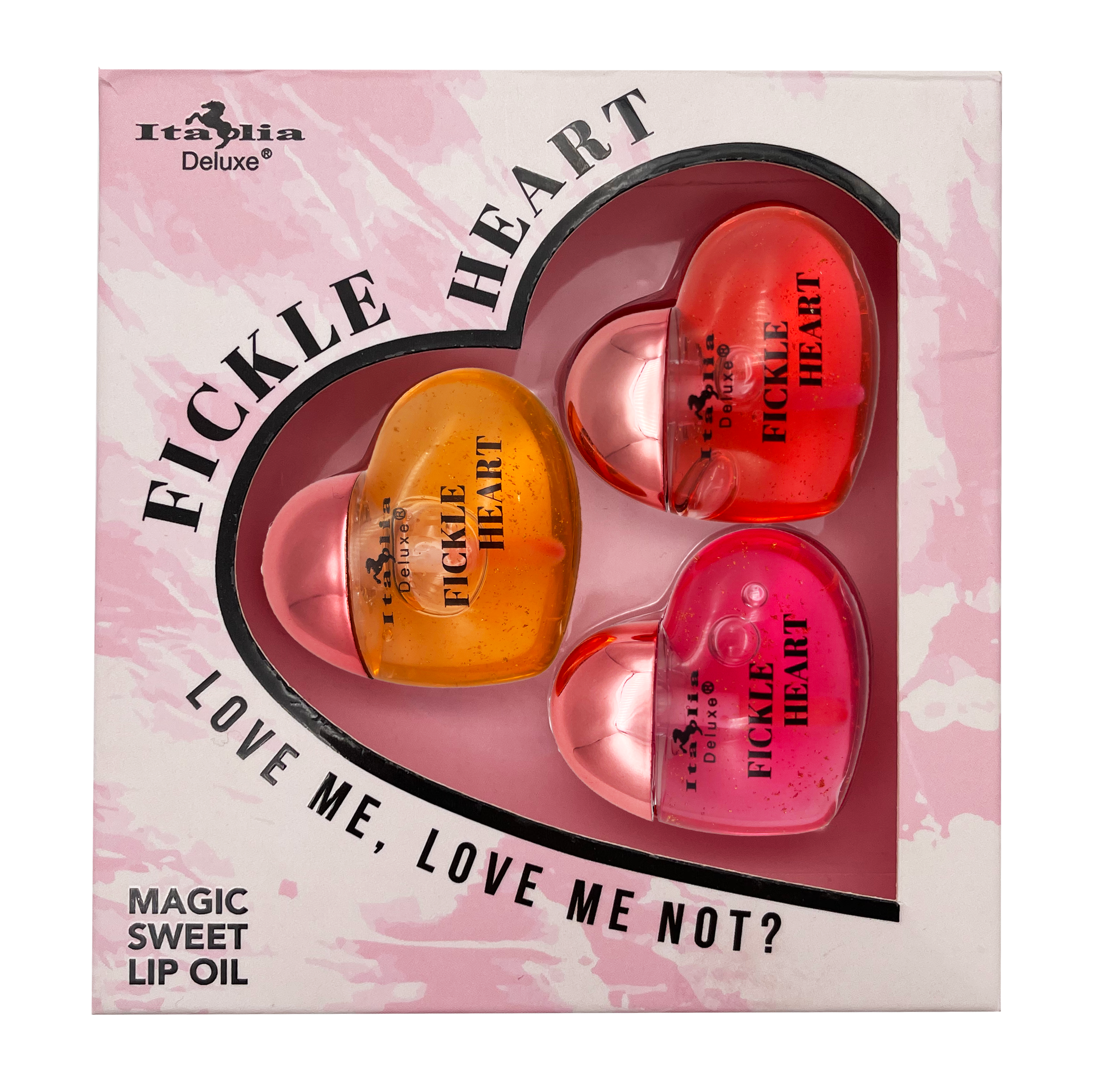 Italia Deluxe - Fickle Heart Magic Sweet Lip Oil 3pc Set