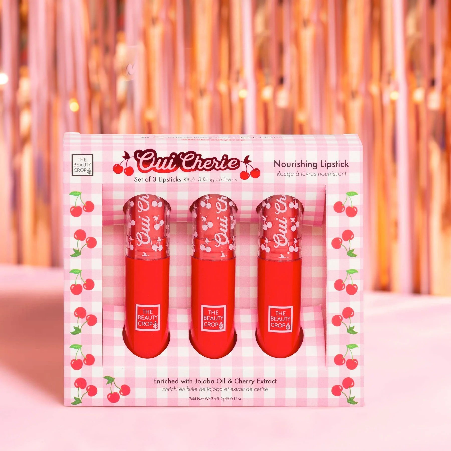 The Beauty Crop - Oui Cherie Lipstick Set