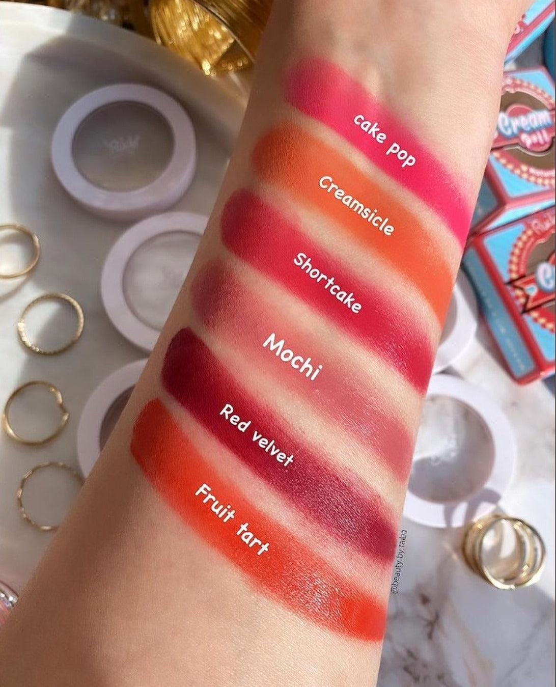 Rude Cosmetics - Cream Puff Natural Blush Fruit Tart