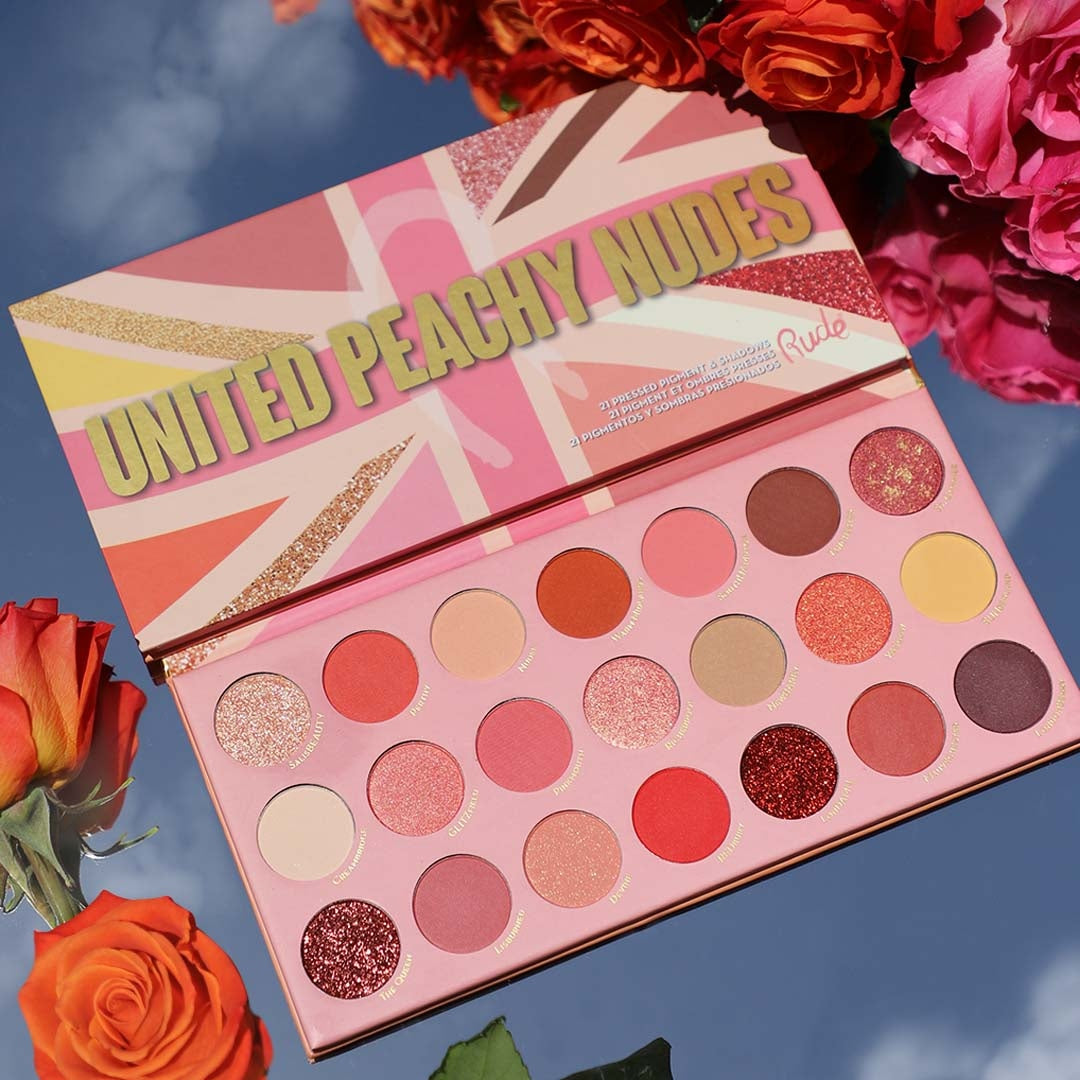 Rude Cosmetics - United Peachy Nudes Palette