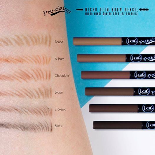 J.Cat Beauty - Pro-Cision Micro Slim Brow Pencil Brown