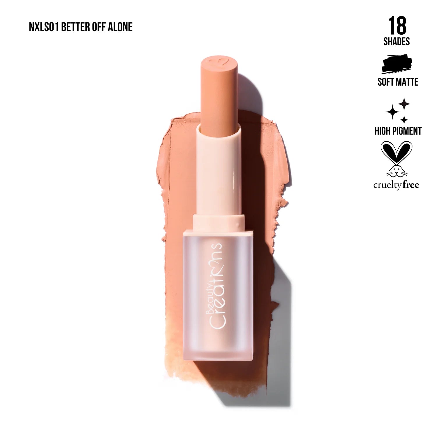 Beauty Creations - Nude X Lipstick Better Off Alone