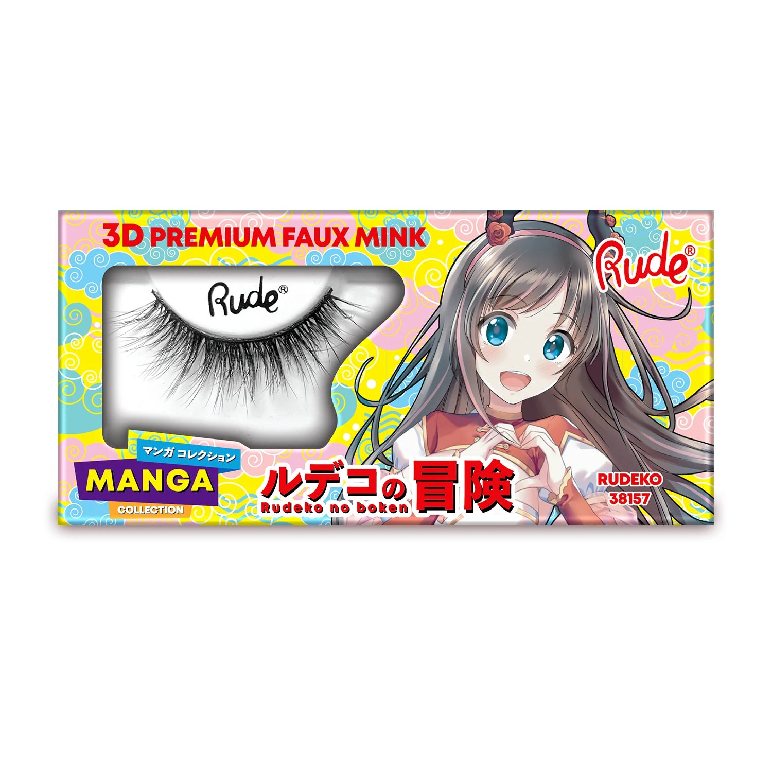 Rude Cosmetics - Manga 3D Faux Mink Lashes Rudeko