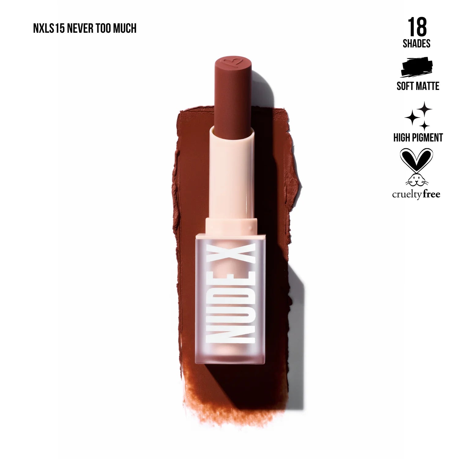 Beauty Creations - Nude X Lipstick Never Too Much