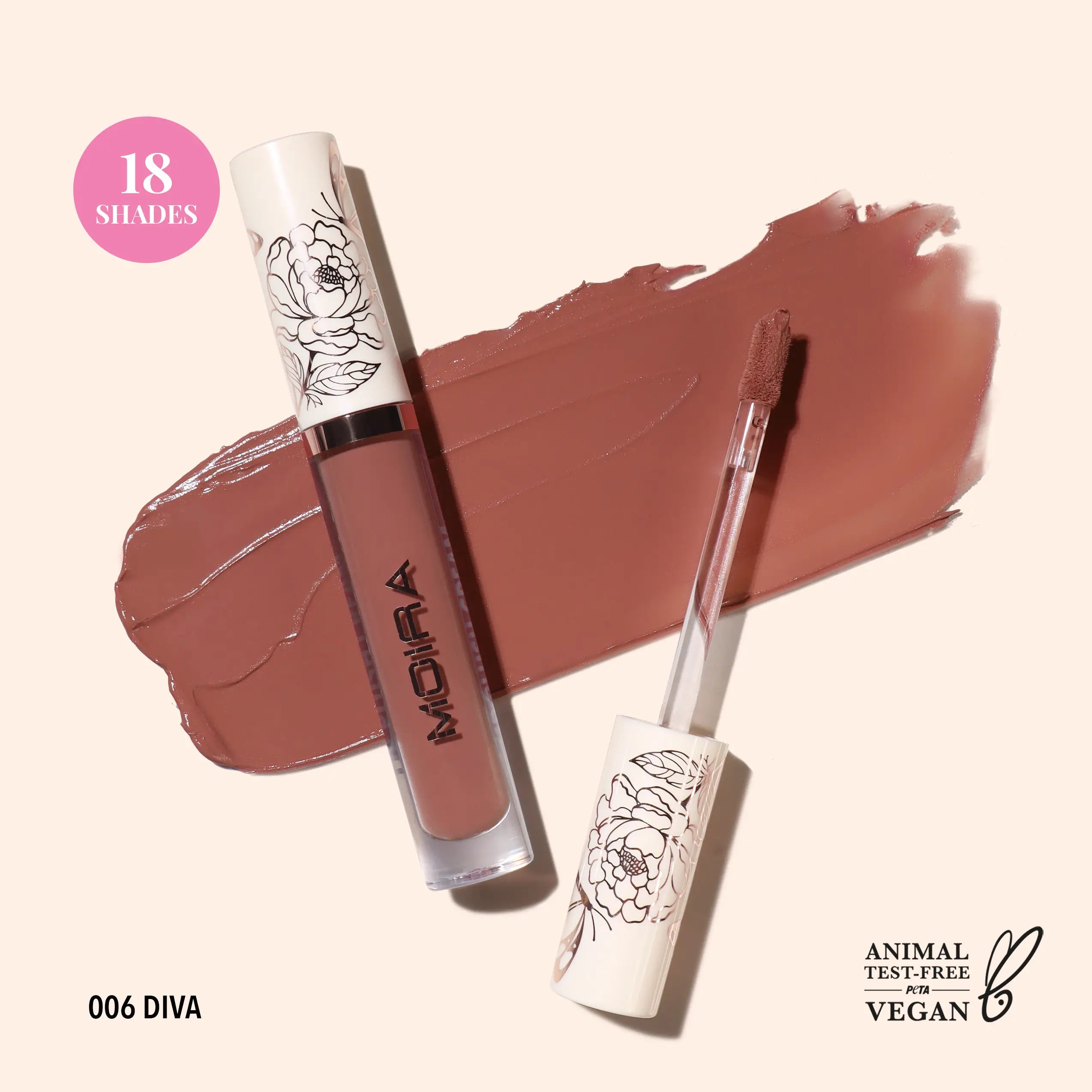 Moira Beauty - Lip Plush Cream Diva