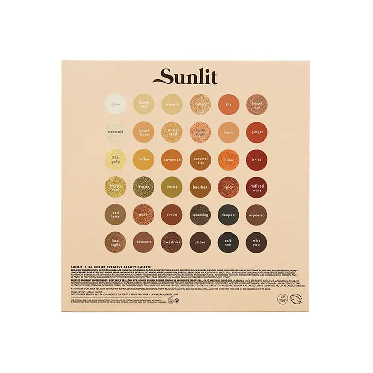 Kara Beauty - Sunlit Creative Palette