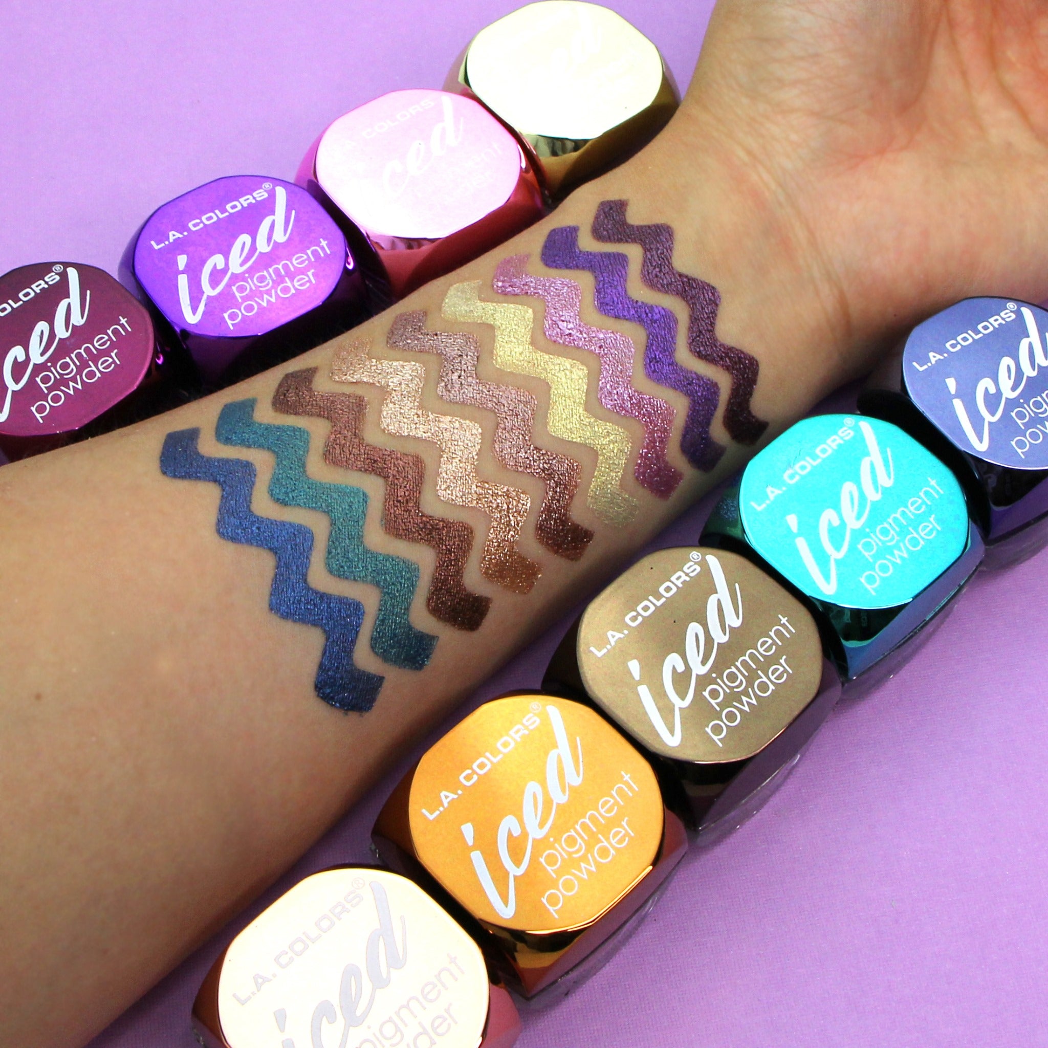 L.A. Colors - Iced Pigment Powder Toasted