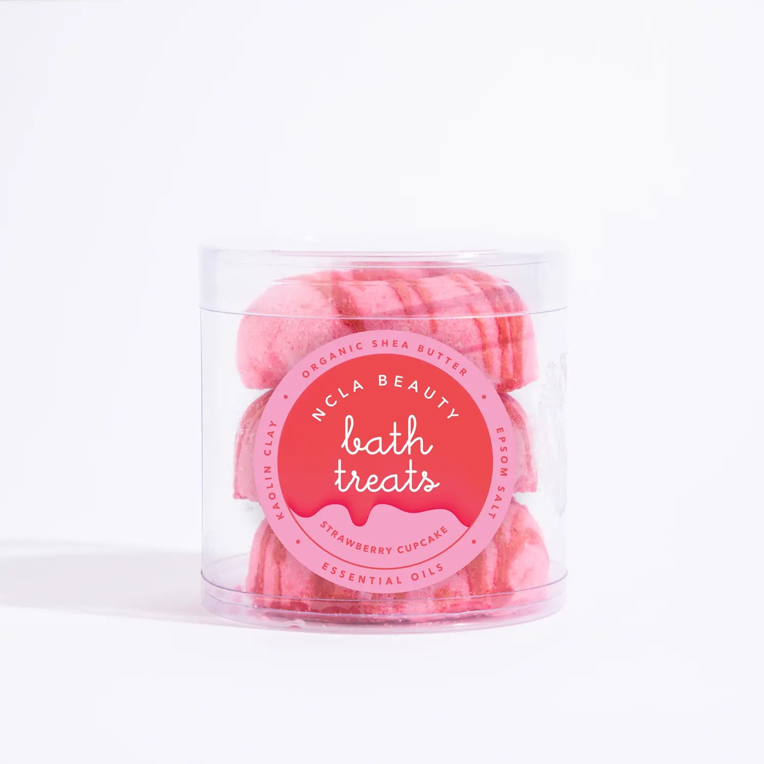 NCLA Beauty - Bath Bomb Set Strawberry Cupcake