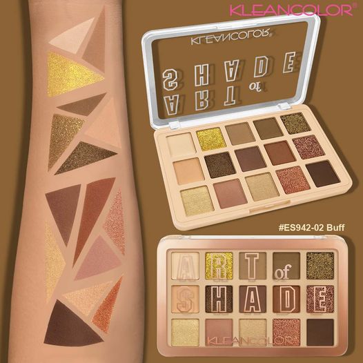 Kleancolor - Art Of Shade Palette Buff