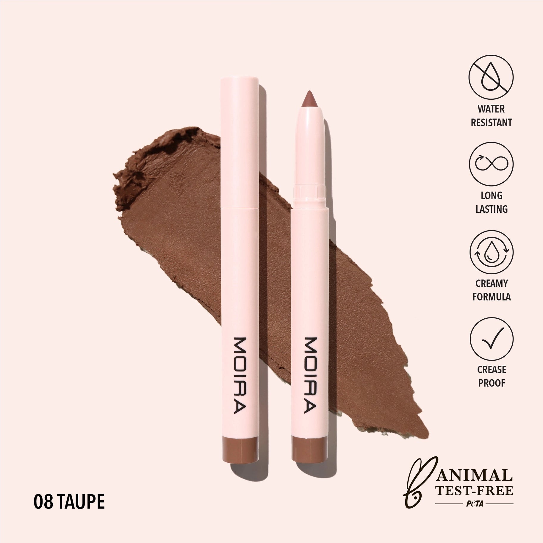 Moira Beauty - At Glance Stick Shadow Taupe