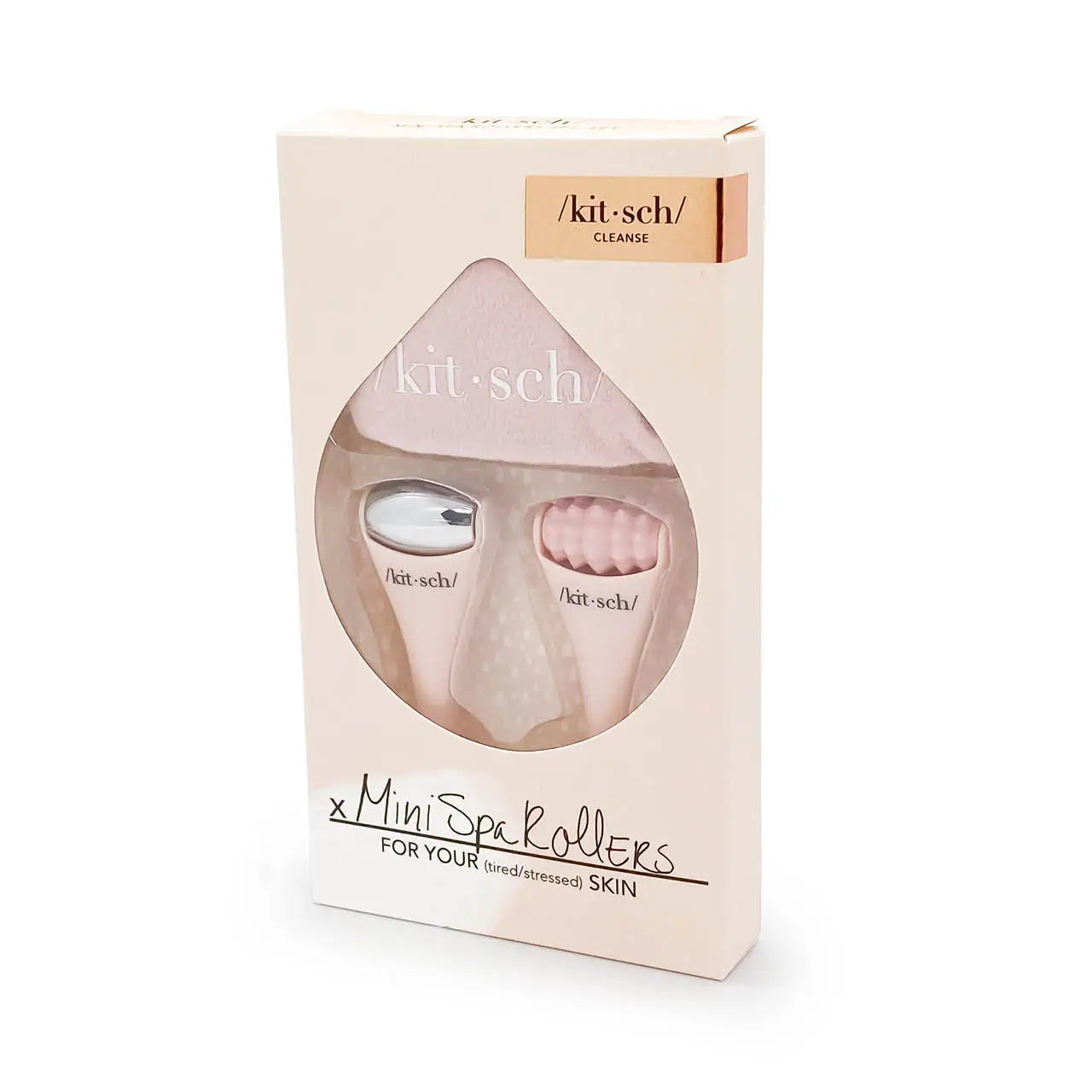 Kitsch -Mini Spa Rollers 2pc Set
