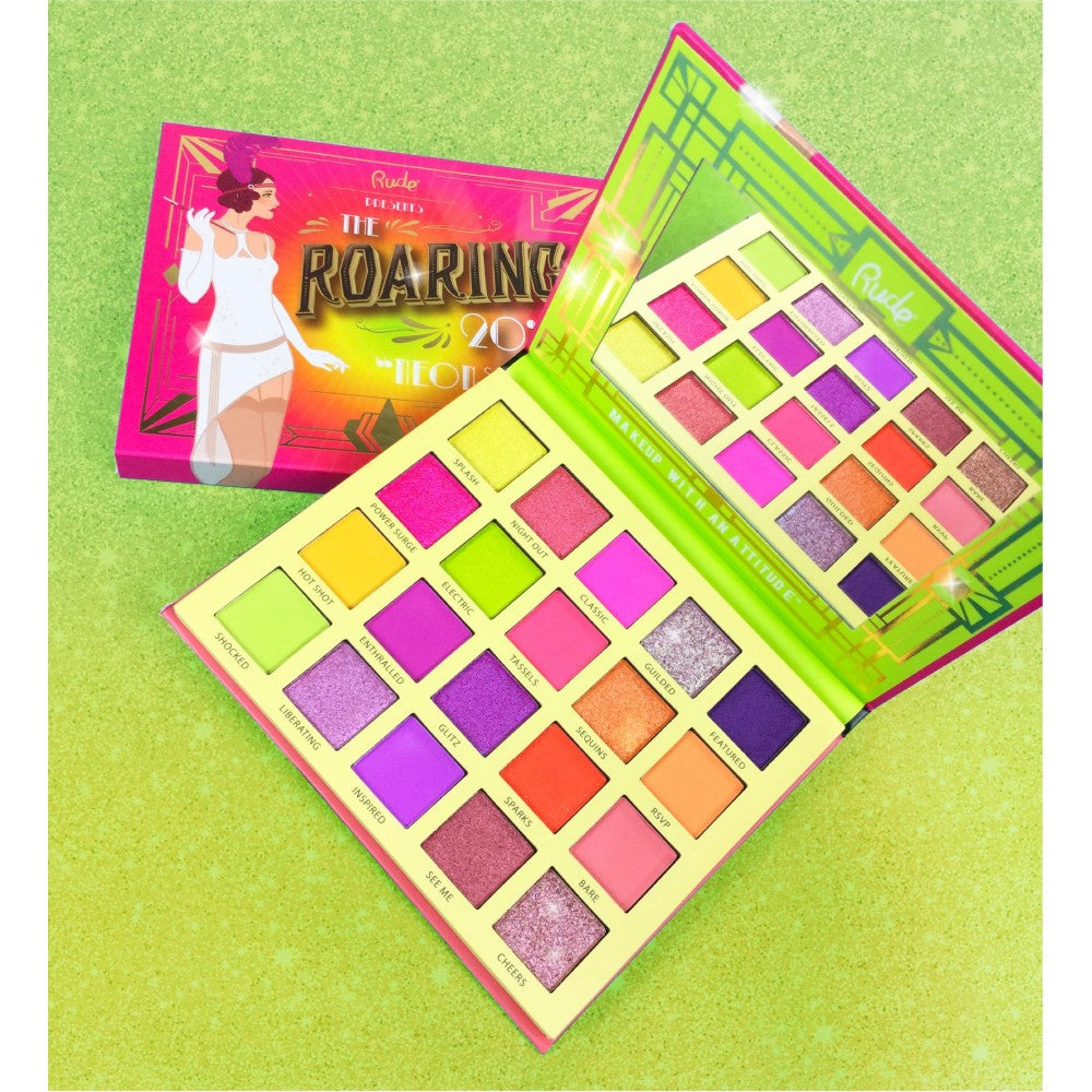 Rude Cosmetics - The Roaring 20's Neons Palette