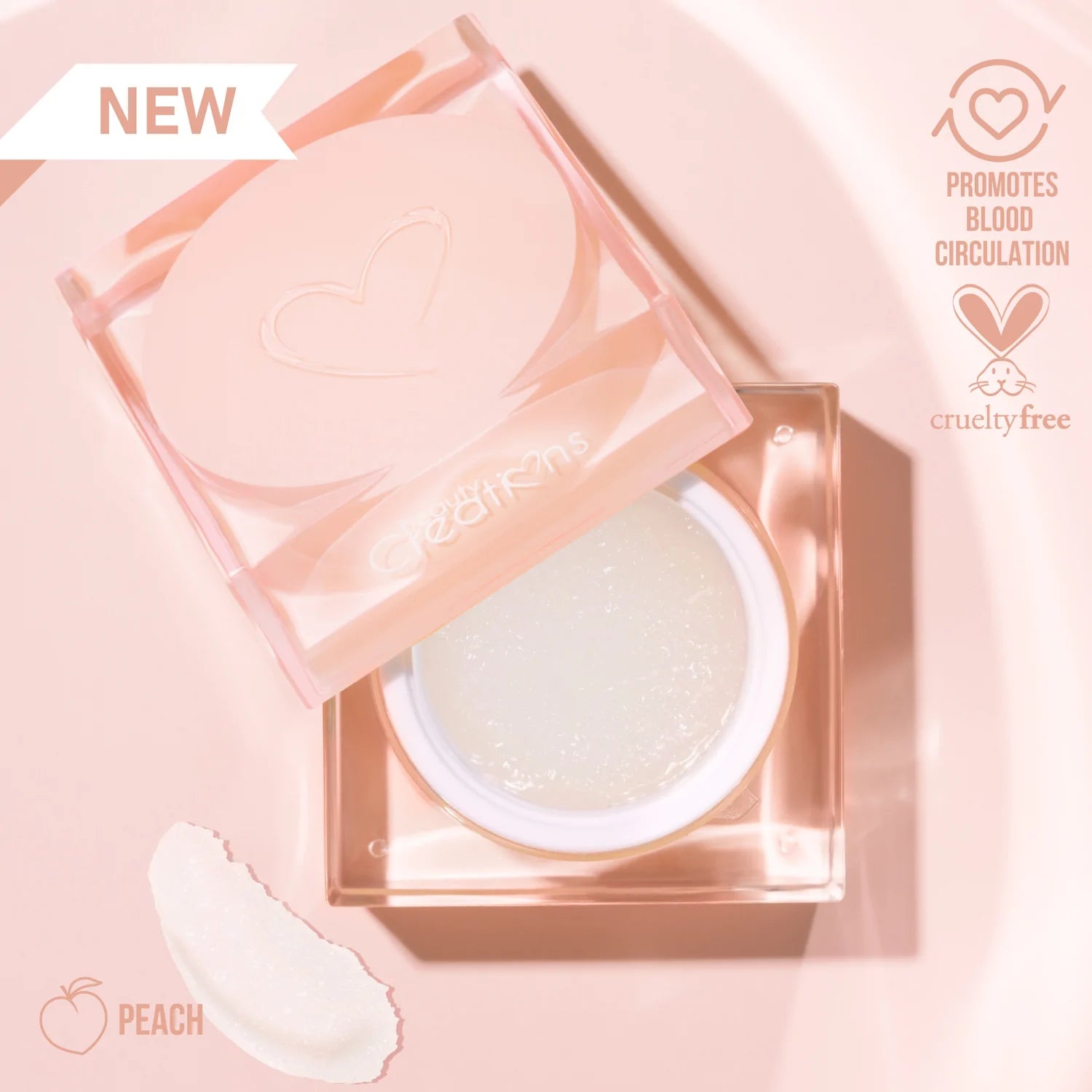 Beauty Creations - Peach Lip Scrub