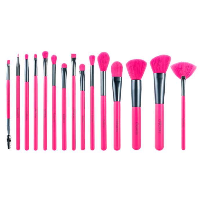 Beauty Creations - Dare To Be Bright Bomb AF 15pc Brush Set