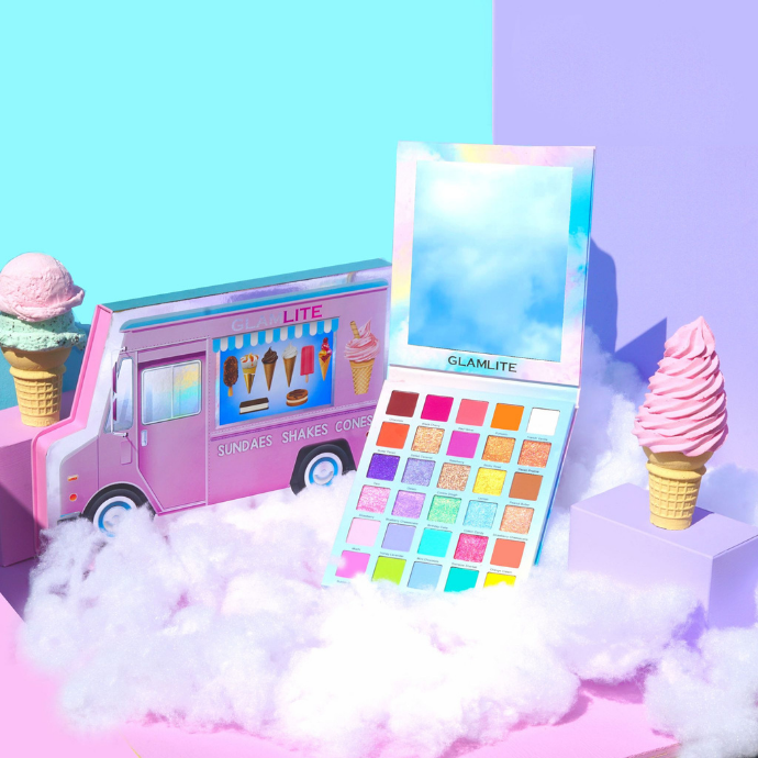 Glamlite Cosmetics - Ice Cream Dream Palette