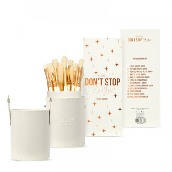 BeBella Cosmetics - Don't Stop Sleighin' 12pc Brush Set