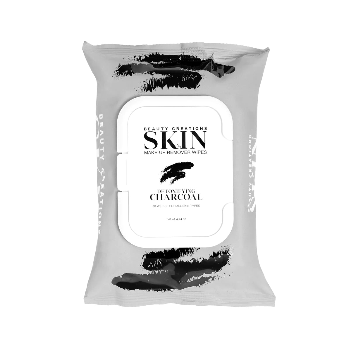 Beauty Creations - Charcoal Detoxifying Makeup Remover Wipes