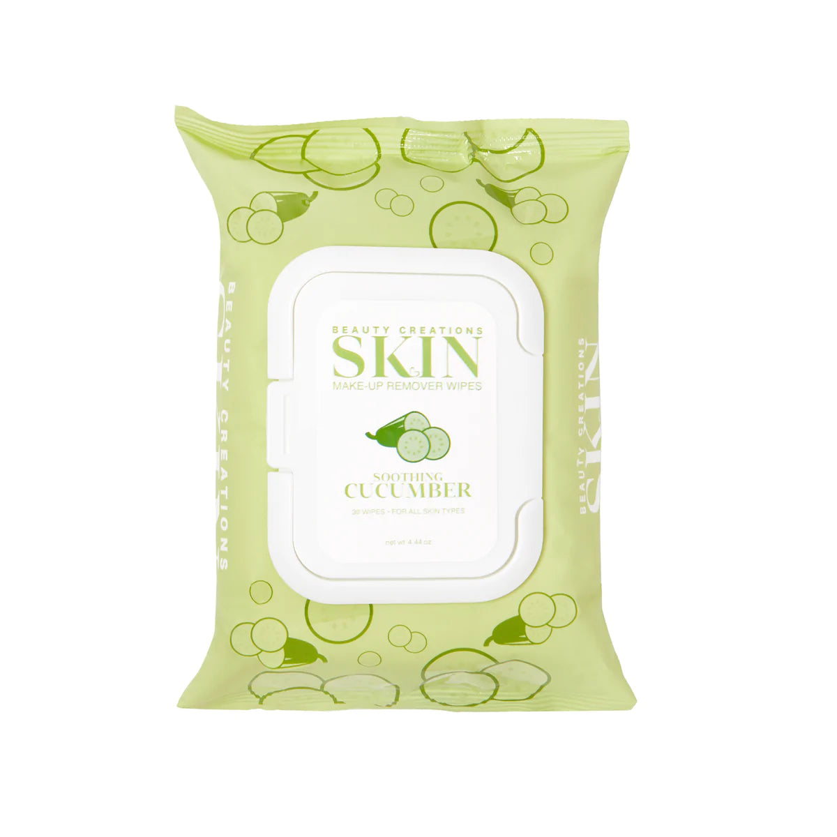 Beauty Creations - Cucumber Soothing Makeup Remover Wipes