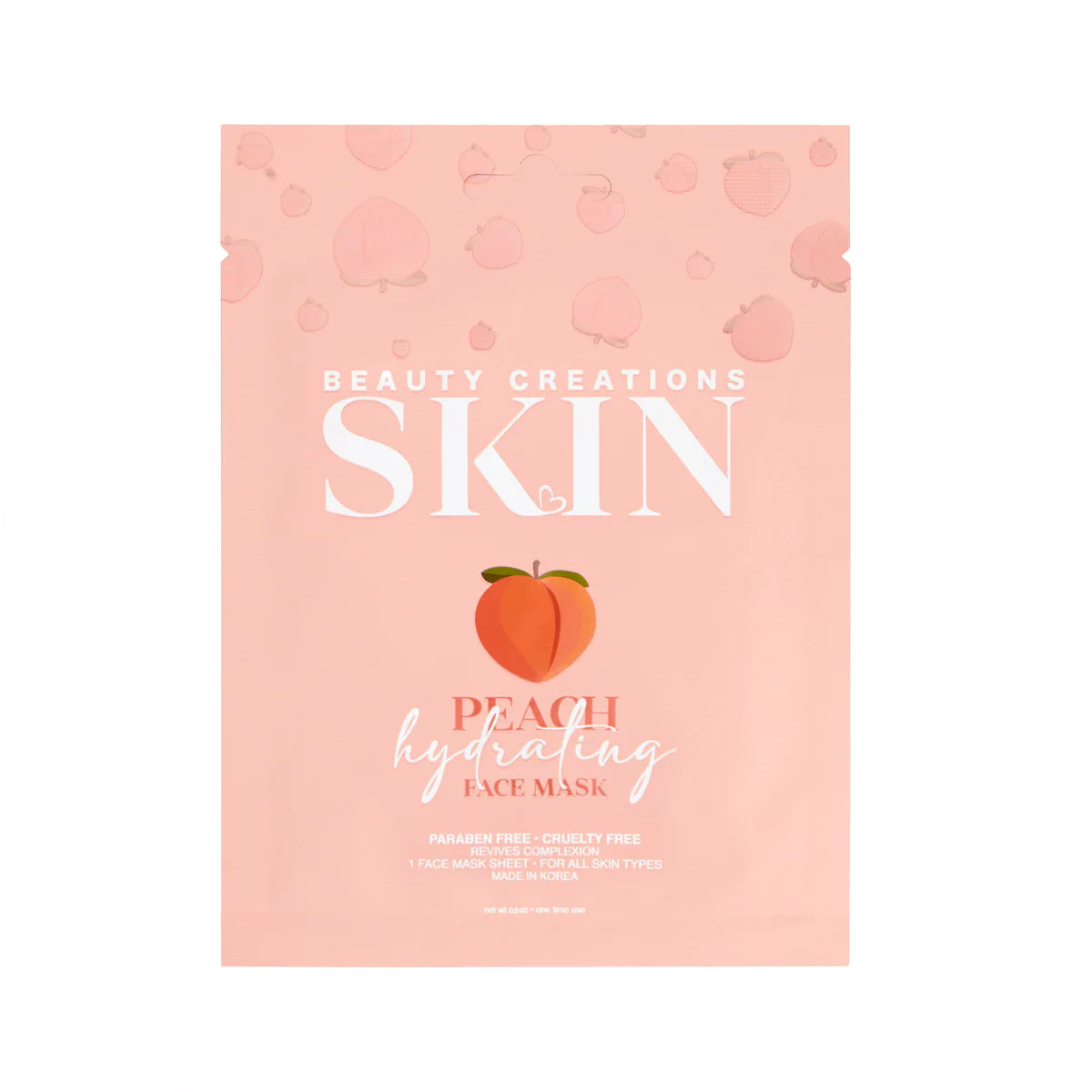 Beauty Creations - Hydrating Face Mask Peach