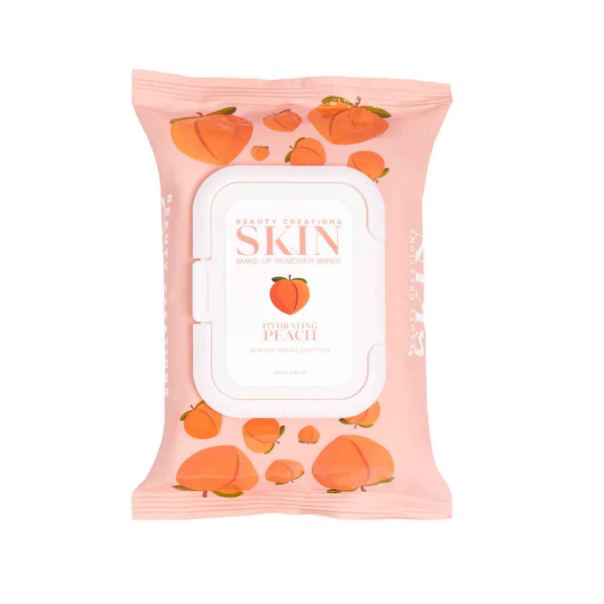 Beauty Creations - Peach Hydrating Makeup Remover Wipes