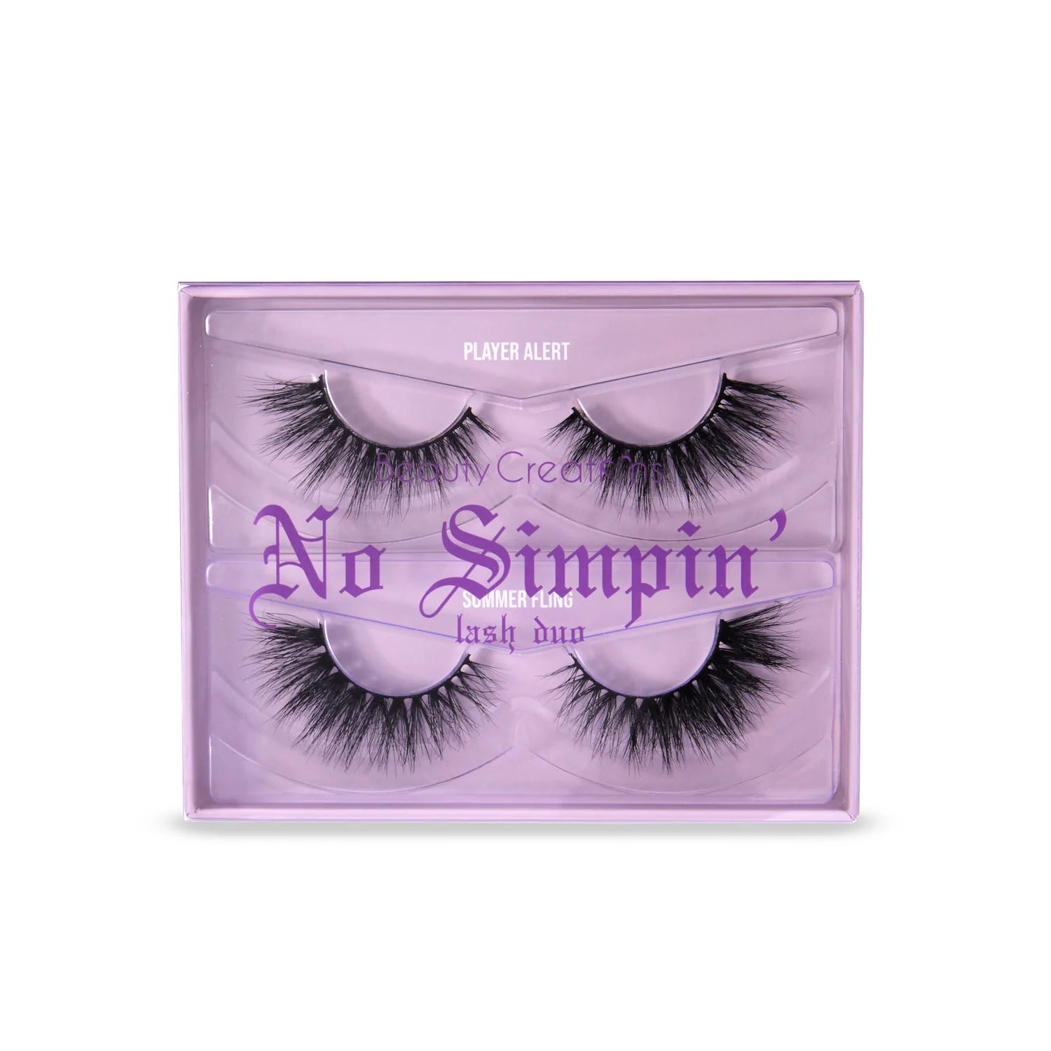 Beauty Creations - No Simpin' Lash Duo