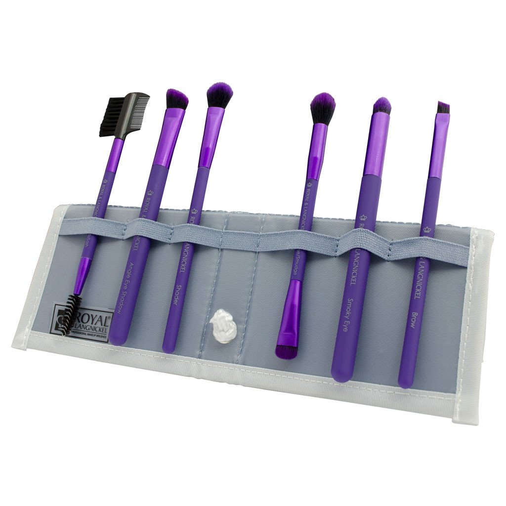 Moda - Beautiful Eyes 7pc Purple Brush Kit