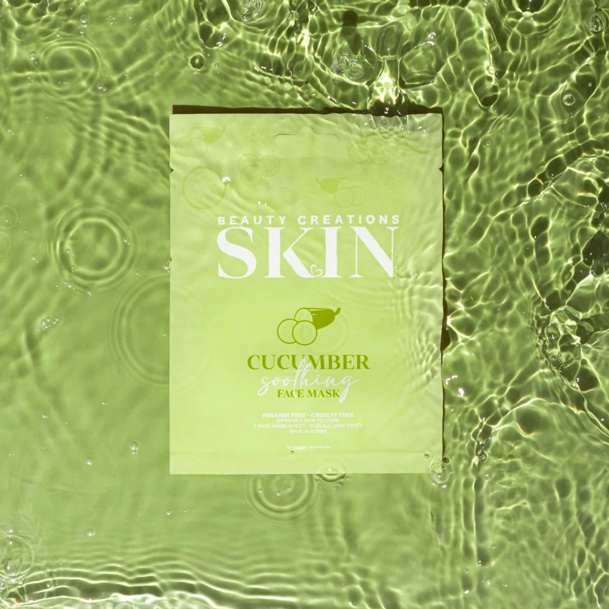 Beauty Creations - Soothing Face Mask Cucumber