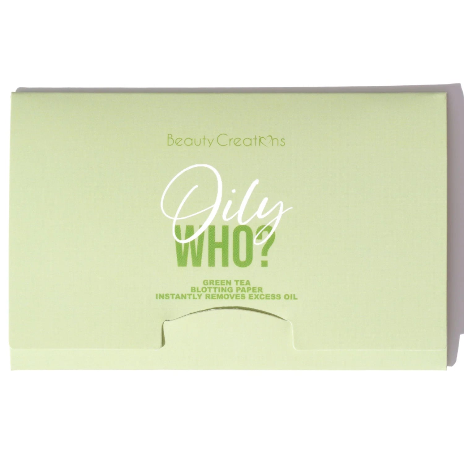 Beauty Creations - Oily Who? Green Tea Blotting Paper