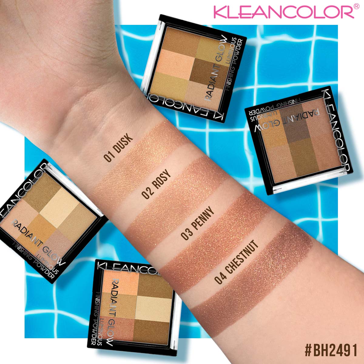 Kleancolor - Radiant Glow Luminous Finishing Powder Penny