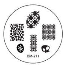 Nail Stamp Plate BM211