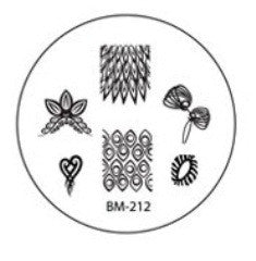 Nail Stamp Plate BM212