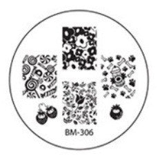 Nail Stamp Plate BM306
