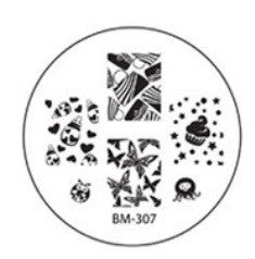 Nail Stamp Plate BM307