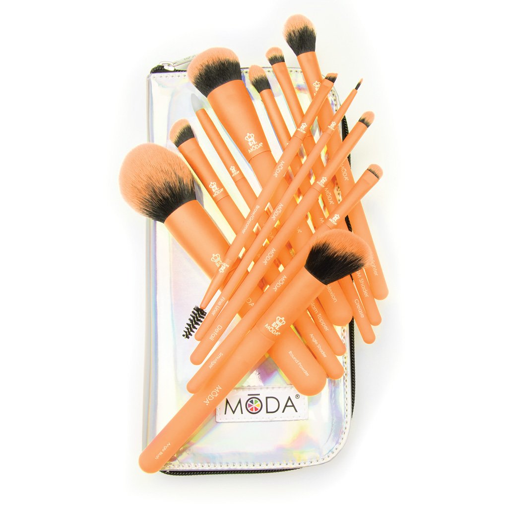 Moda - Totally Electric Neon Orange Full Face Kit