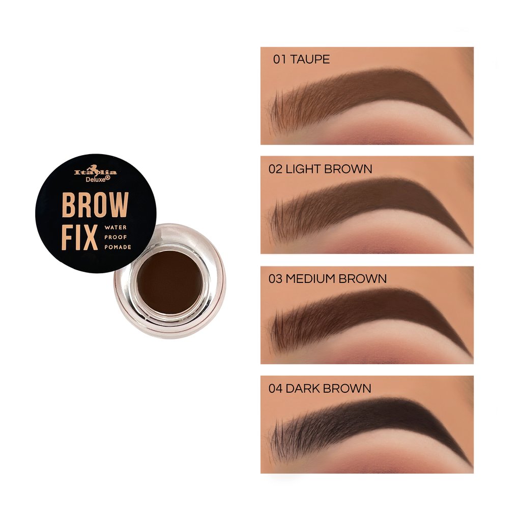Italia Deluxe - Brow Fix Kit Dark Brown