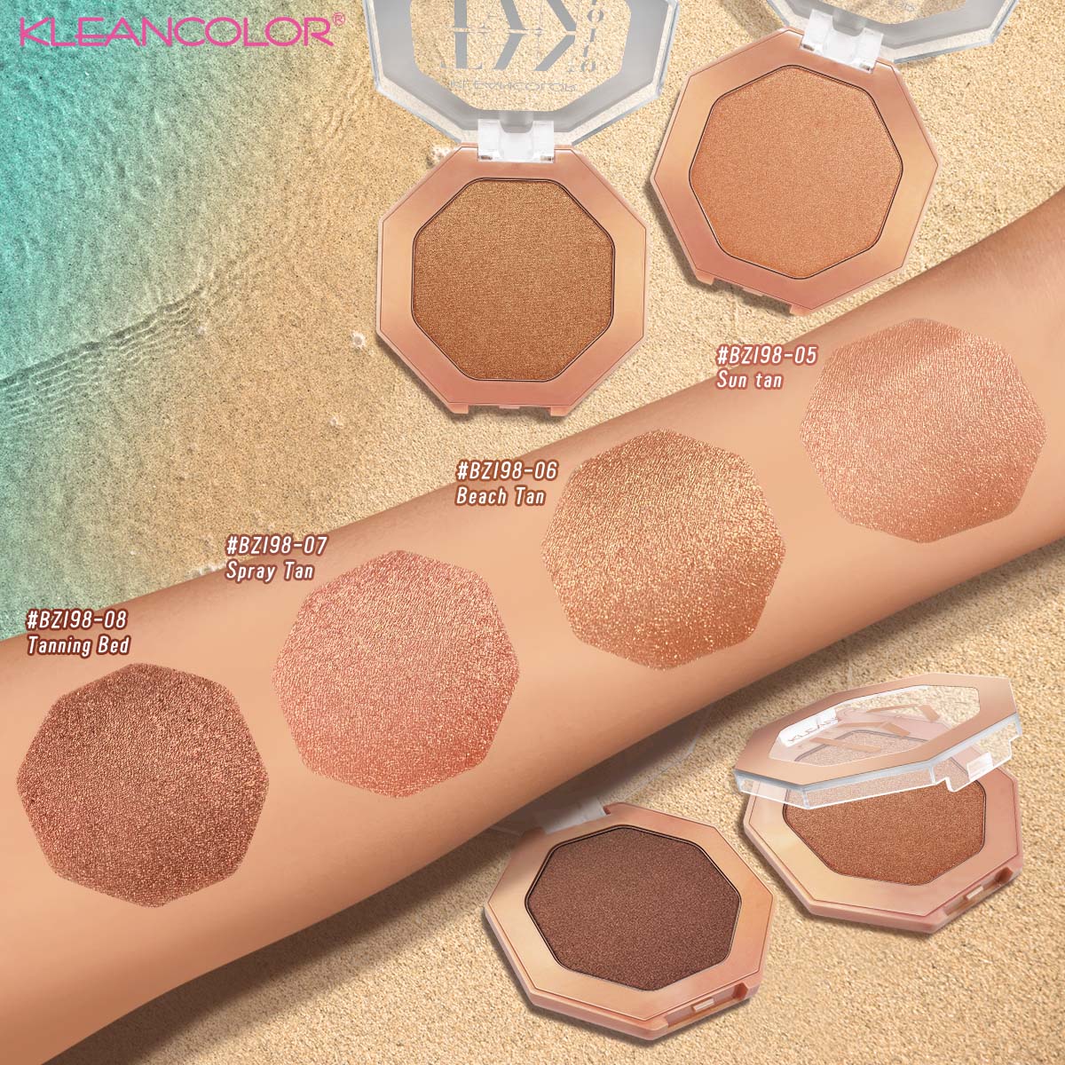 Kleancolor - Tan Out Of Tan Shimmer Bronzer