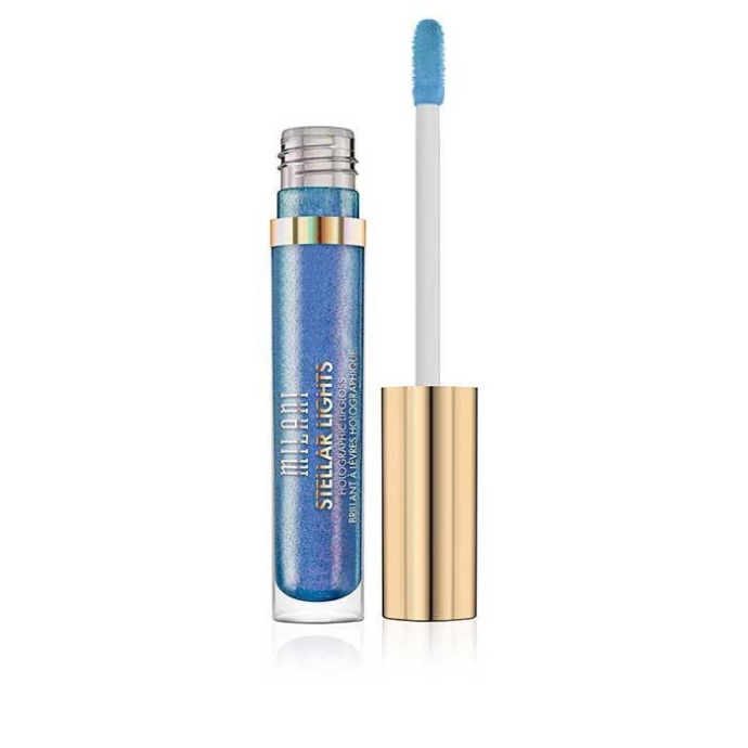 Milani Cosmetics - Stellar Lights Holographic Lip Gloss Iridescent Blue